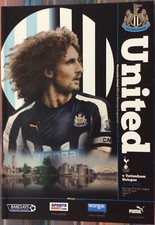 Newcastle United v Tottenham Hotspur Match Day Programme 2014/15