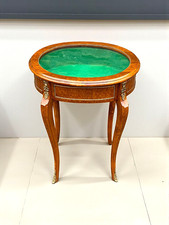 Walnut and Gilt Metal Bijouterie Table