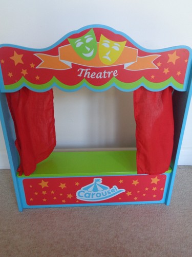 Carousel puppet theatre wooden - theatre,