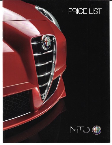 Alfa romeo mito - romeo, specifications