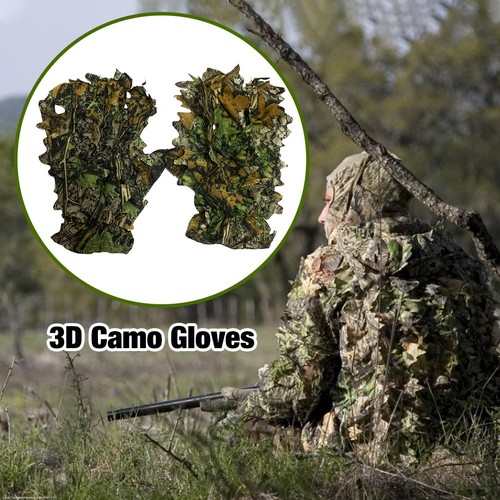 Full finger leafy camo - full,