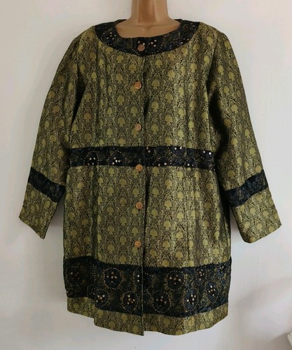Indigo moon gold - indigo, green