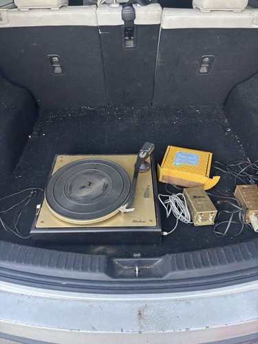 Vintage weathers turntable - vintage,