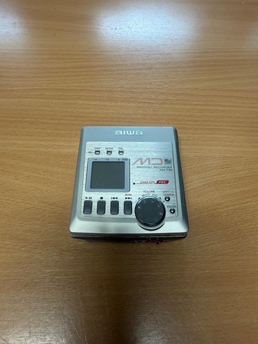 Aiwa f80 portable minidisc - am-f80,