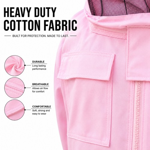 Cotton beekeeping suit full - beekeeping,