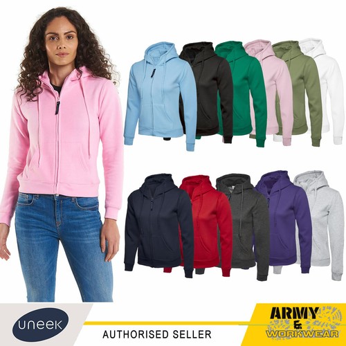 Uneek ladies classic full zip - uneek,