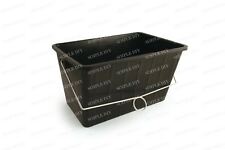 Professional Window Cleaners Bucket Black Plastic 15L Capacity with Metal Handle