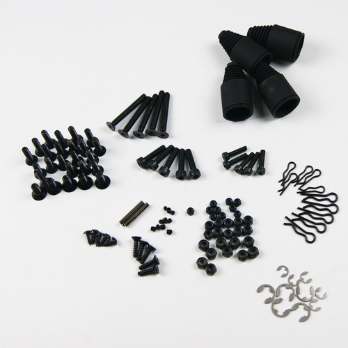Large screw nut pack axle - nut, boot