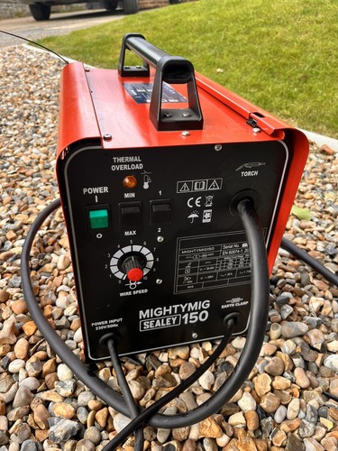 Sealey mightymig150 welder - sealey,