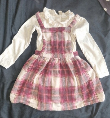 Baby girl pink tartan dress - girl,