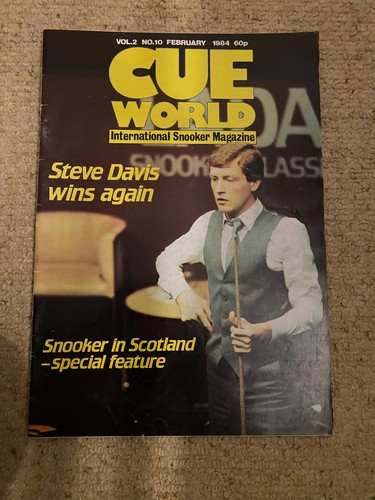 Cue world snooker magazine - world,