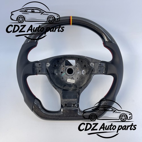 Black carbon fiber steering - carbon,