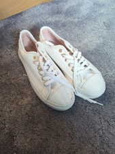 F&F Women's White Lace Up Shoes UK Size 6 Hardly Worn