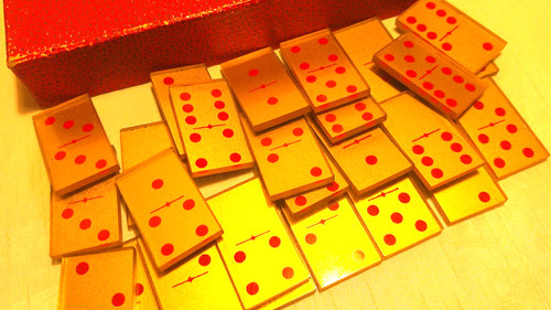 Vintage dragon lucite - vintage, dominoes
