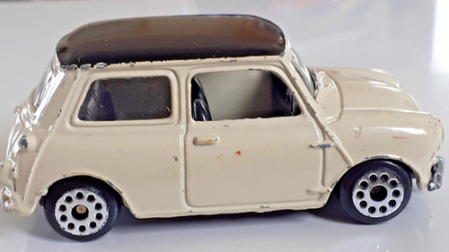 Vintage diecast mini cooper - mini,