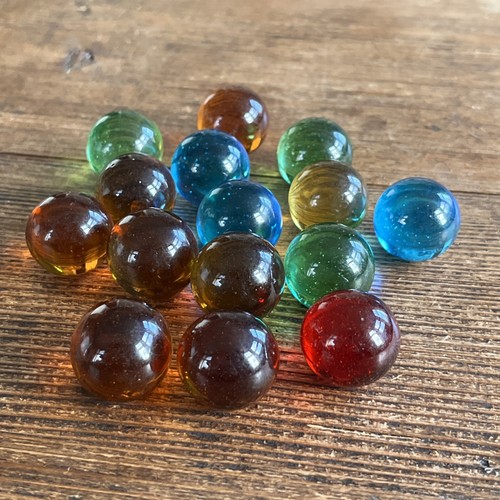 Vintage glass marbles - vintage,