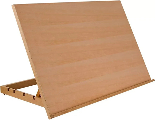 Wooden art drawing - drawing, table