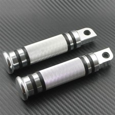 Silver Knurled Rear Male Front