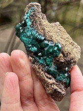 Large Dioptase Crystal Gemmy