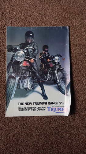 Original vintage 1979 - vintage, triumph