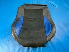 MG ZR Front Right Seat Cushion Cover Blue Monaco with Blue/Yellow Speckled Cloth