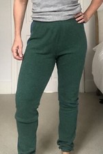Green Jogger Pants by Los Angeles Designer Wildfox Size Small UK 10