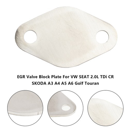 Egr valve deleted - plate, for