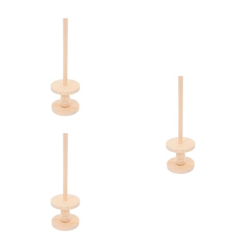 Reusable wood donut tower - donut,