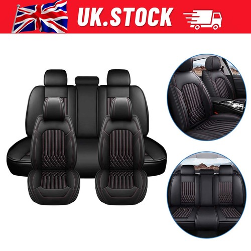 Black red seats - black,