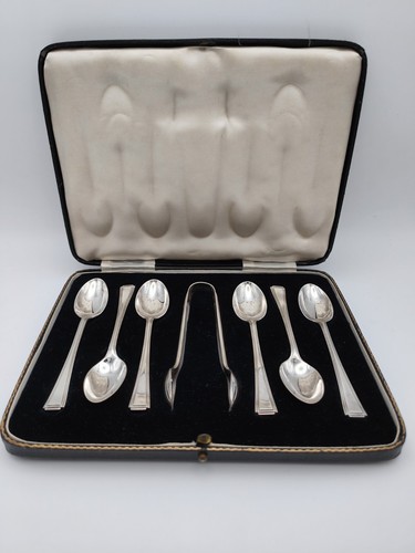 Cased set sterling - of, 6
