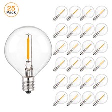 Pcs g40 led string light - 10/25,