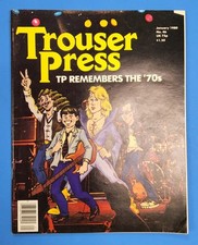 Trouser Press Vintage Magazine