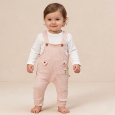 Pink Dungree for Baby Girls