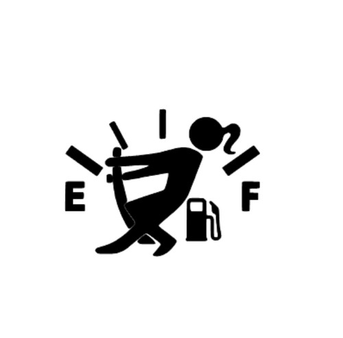 Empty sticker decal - sticker/decal, van