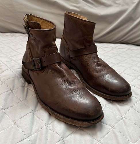 Frye men buckle back zip - buckle, &