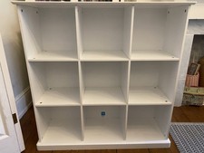 GLTC Abbeville 9 Cube White Toy Storage Unit