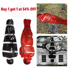 Halloween Scary Fake Corpse in Bag Outdoor Props Dead Victim Haunted House Decor