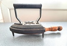 Antique cast iron flat iron