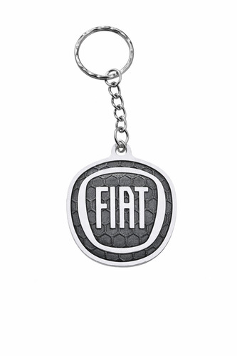 Fiat keyring printed - keyring,