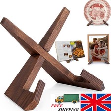 Wooden Cookbook Stand Holder