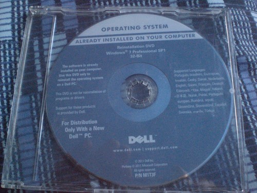 Dell reinstallation dvd - reinstallation,