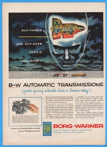 1954 borg warner transmission - borg,