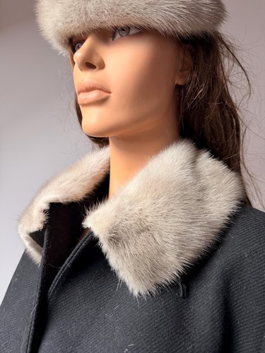 Vintage sapphire mink fur - vintage,