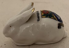 Vintage Willow Rabbit Figurine