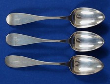 3x Coin Silver 182g Table