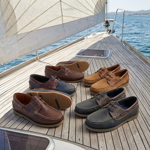 Dek men leather boat - men's,