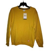 Nike SB Skate Crew Sweatshirt Unisex Men's S Yellow Pullover Fleece DH2636-743