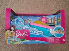 Barbie Speed Boat Playset with