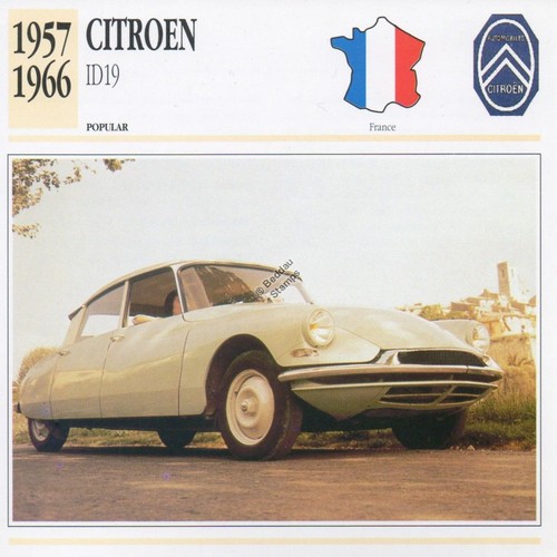 1957 1966 citroen - ds, id19