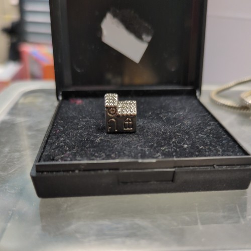 Retired pandora church charm - church,